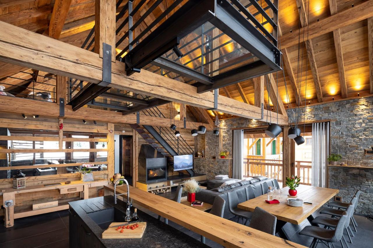 Chalet Prestige L'Atelier Lodge Les Deux Alpes Eksteriør bilde
